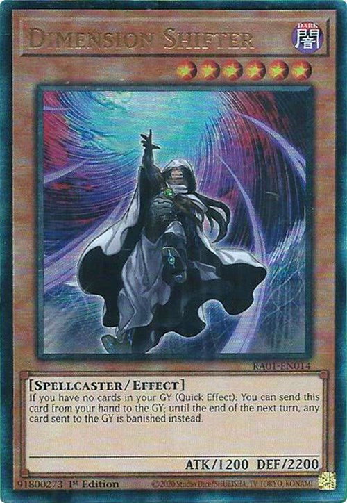 Dimension Shifter [RA01-EN014] Prismatic Ultimate Rare | Exor Games Truro