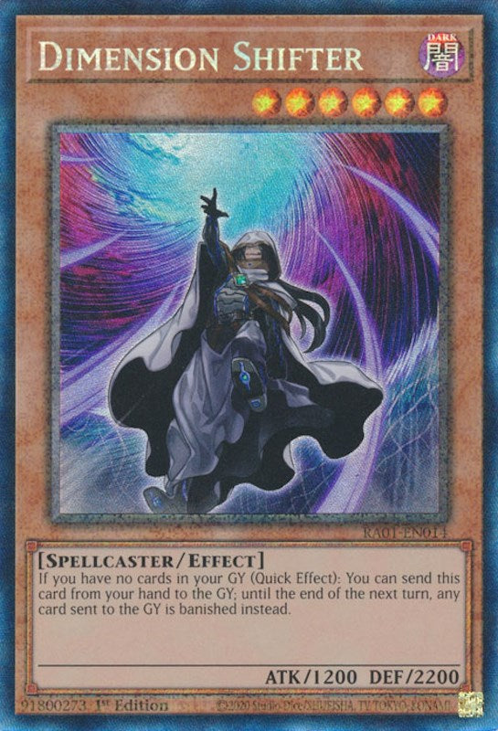 Dimension Shifter [RA01-EN014] Prismatic Collector's Rare | Exor Games Truro