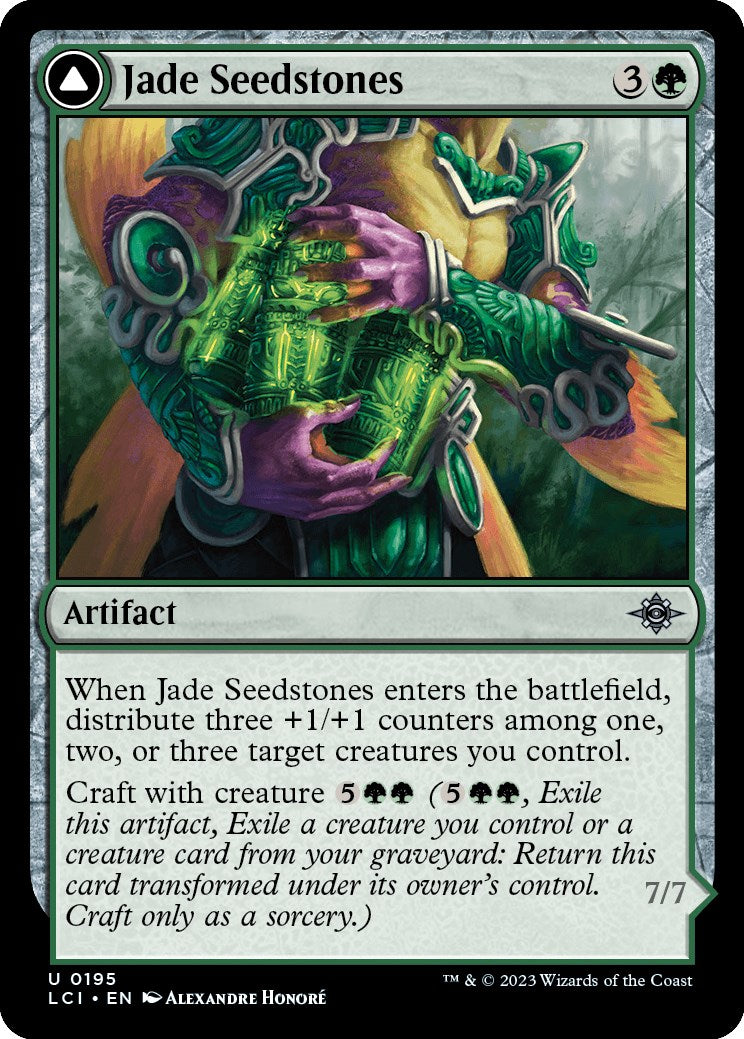 Jade Seedstones [The Lost Caverns of Ixalan] | Exor Games Truro