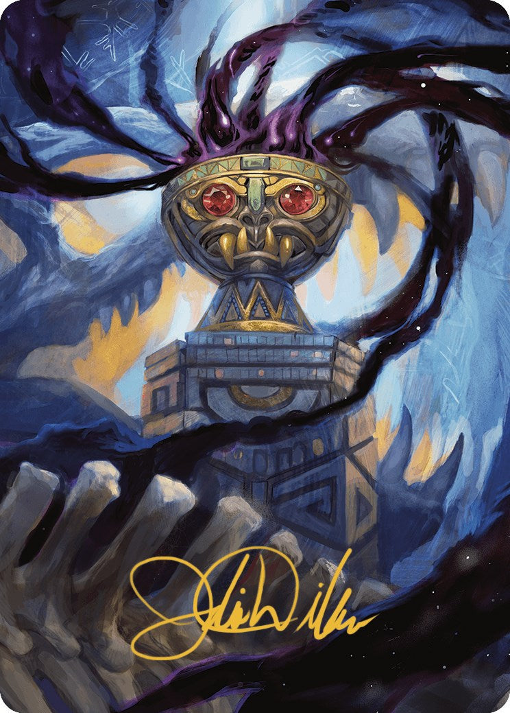 Chalice of the Void Art Card (Gold-Stamped Signature) [The Lost Caverns of Ixalan Art Series] | Exor Games Truro