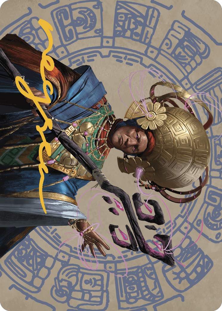 Akal Pakal, First Among Equals Art Card (46/81) (Gold-Stamped Signature) [The Lost Caverns of Ixalan Art Series] | Exor Games Truro