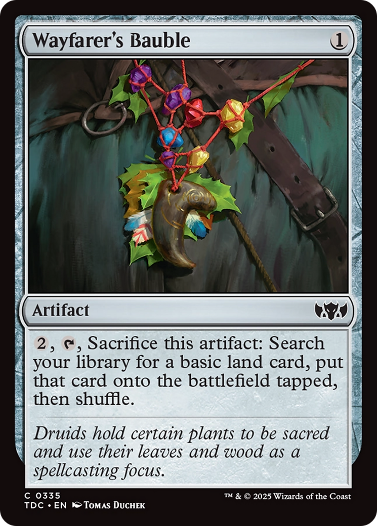Wayfarer's Bauble [Tarkir: Dragonstorm Commander] | Exor Games Truro