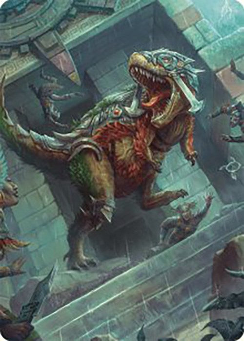 Carnage Tyrant Art Card [The Lost Caverns of Ixalan Art Series] | Exor Games Truro