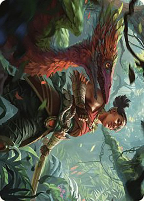 Wayta, Trainer Prodigy Art Card [The Lost Caverns of Ixalan Art Series] | Exor Games Truro