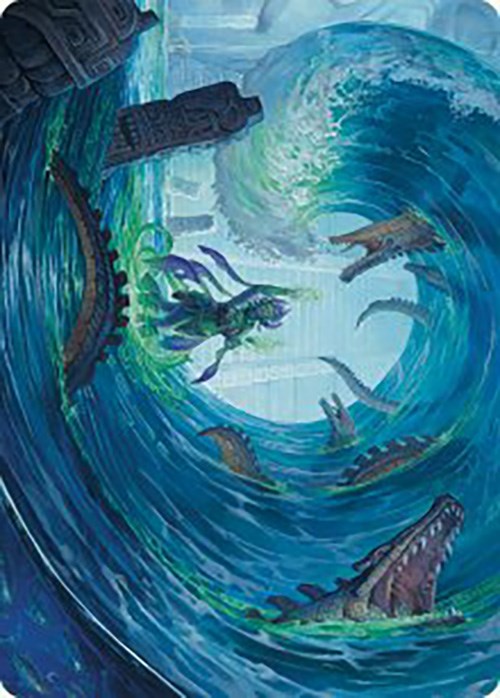 Wave Goodbye Art Card [The Lost Caverns of Ixalan Art Series] | Exor Games Truro