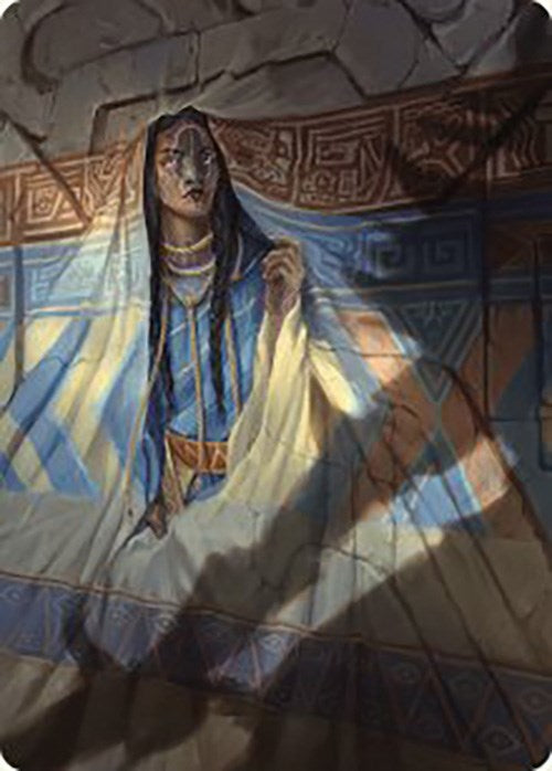 Whispersilk Cloak Art Card [The Lost Caverns of Ixalan Art Series] | Exor Games Truro