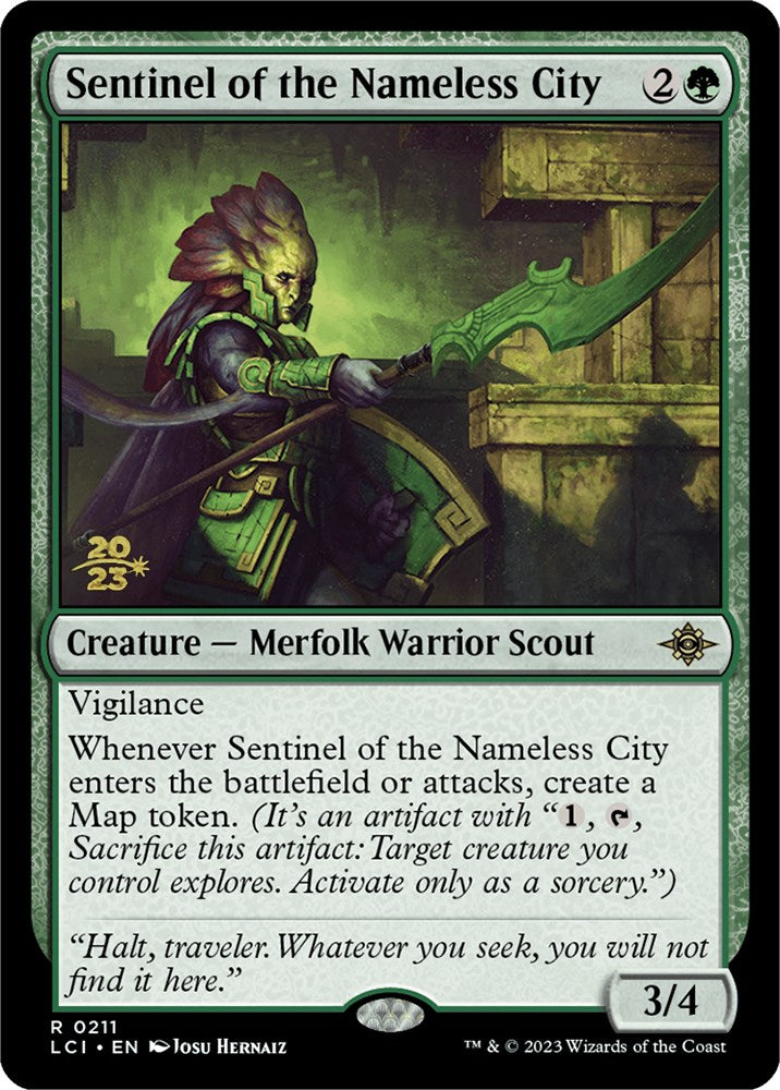 Sentinel of the Nameless City [The Lost Caverns of Ixalan Prerelease Cards] | Exor Games Truro