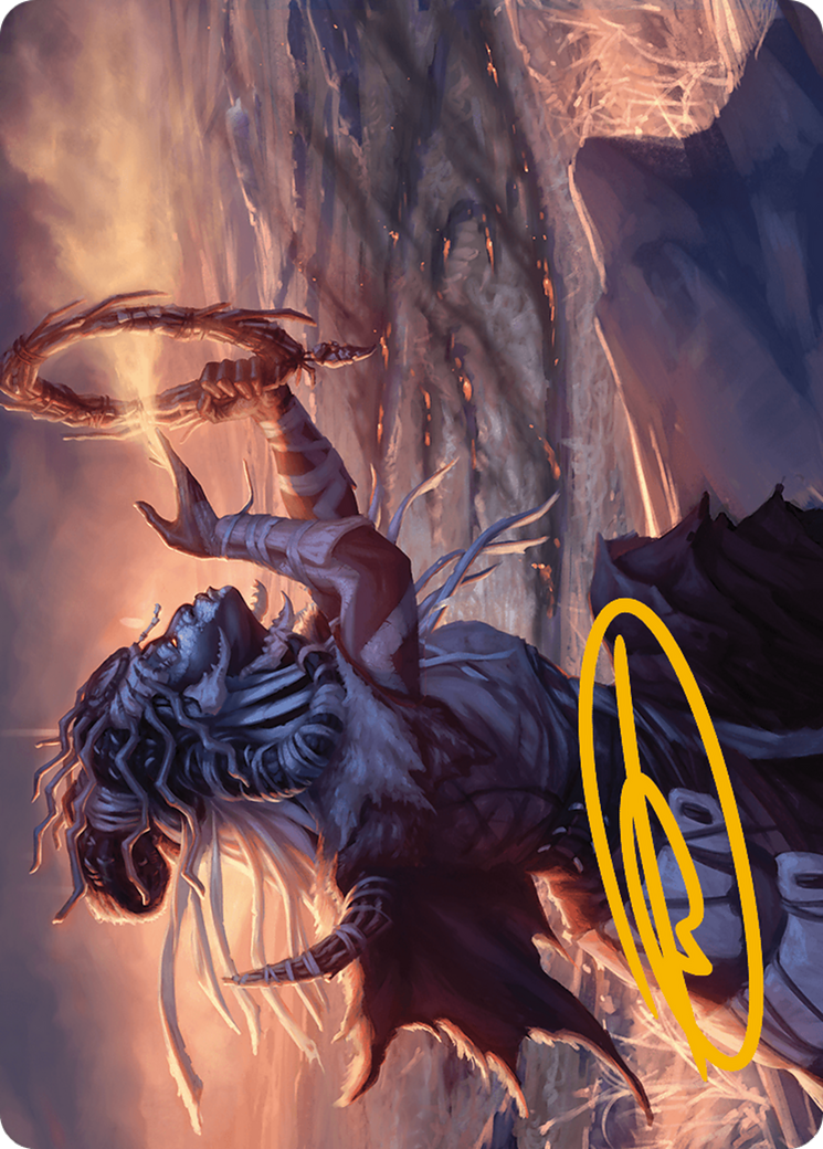 Witch Enchanter Art Card (Gold-Stamped Signature) [Modern Horizons 3 Art Series] | Exor Games Truro