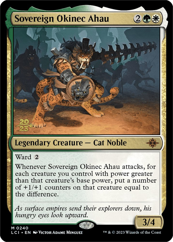 Sovereign Okinec Ahau [The Lost Caverns of Ixalan Prerelease Cards] | Exor Games Truro