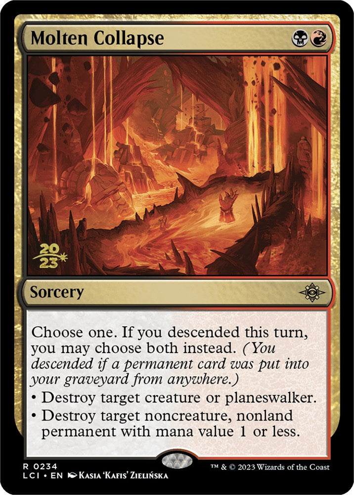 Molten Collapse [The Lost Caverns of Ixalan Prerelease Cards] | Exor Games Truro