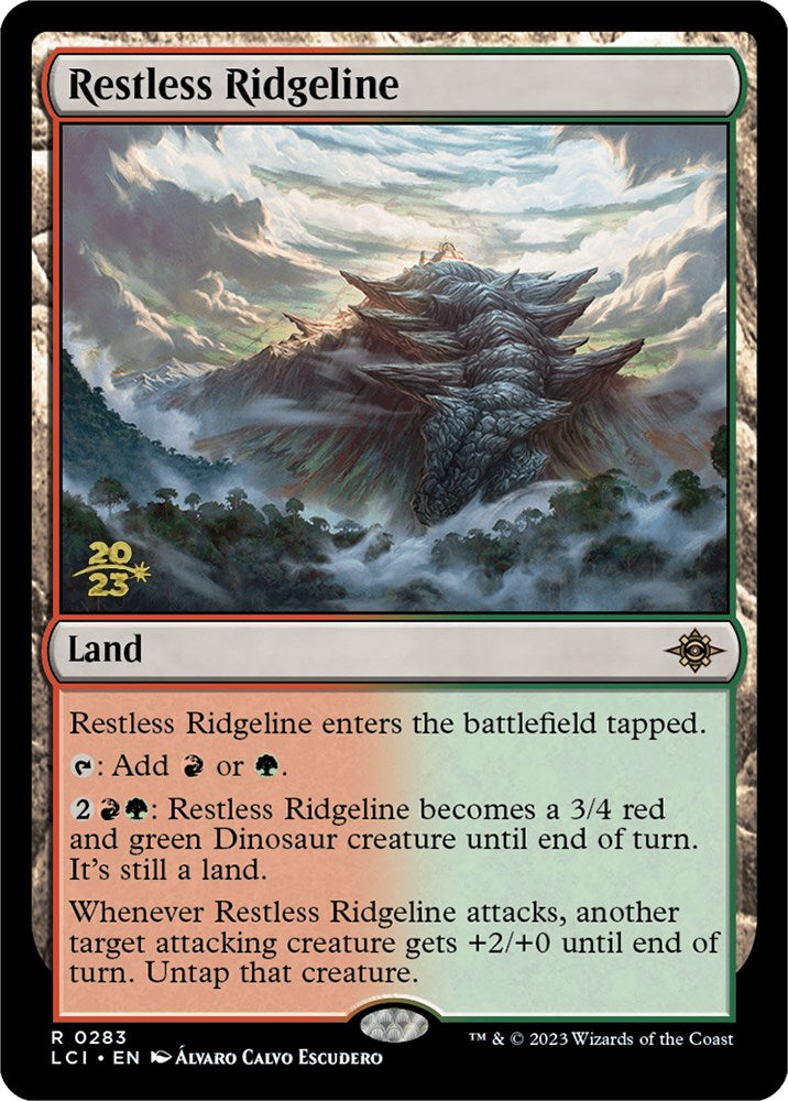 Restless Ridgeline [The Lost Caverns of Ixalan Prerelease Cards] | Exor Games Truro