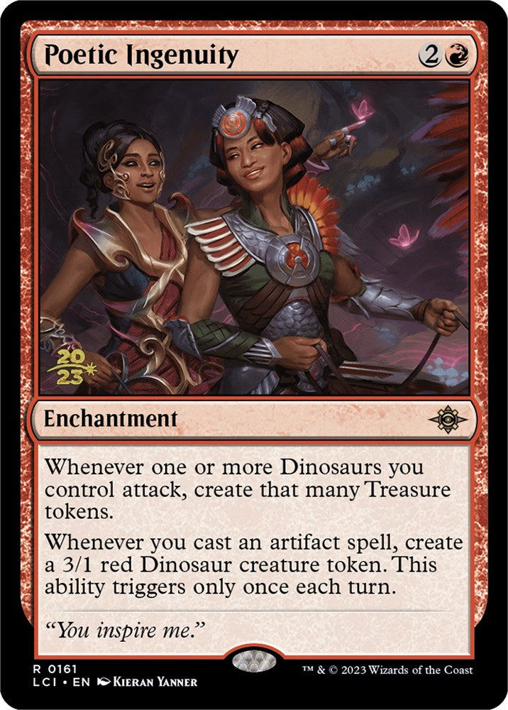 Poetic Ingenuity [The Lost Caverns of Ixalan Prerelease Cards] | Exor Games Truro