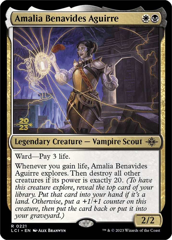 Amalia Benavides Aguirre [The Lost Caverns of Ixalan Prerelease Cards] | Exor Games Truro