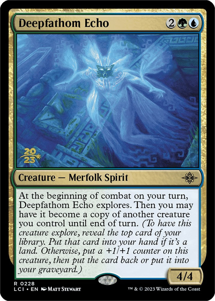 Deepfathom Echo [The Lost Caverns of Ixalan Prerelease Cards] | Exor Games Truro