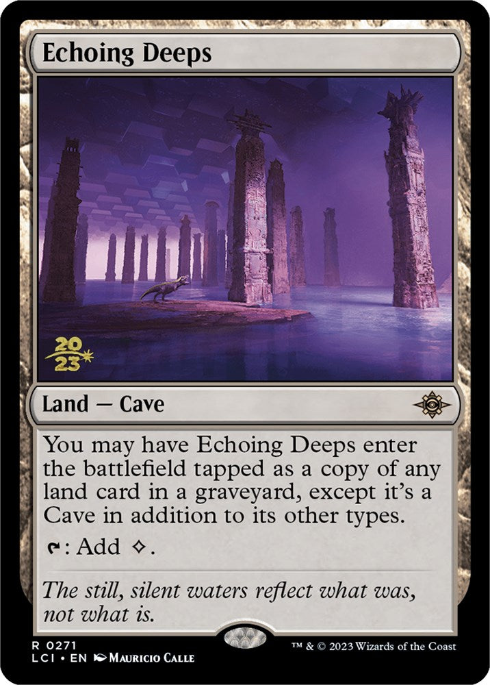 Echoing Deeps [The Lost Caverns of Ixalan Prerelease Cards] | Exor Games Truro