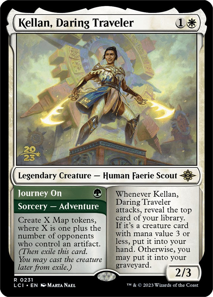 Kellan, Daring Traveler [The Lost Caverns of Ixalan Prerelease Cards] | Exor Games Truro