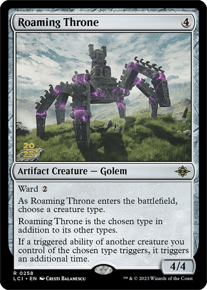 Roaming Throne [The Lost Caverns of Ixalan Prerelease Cards] | Exor Games Truro