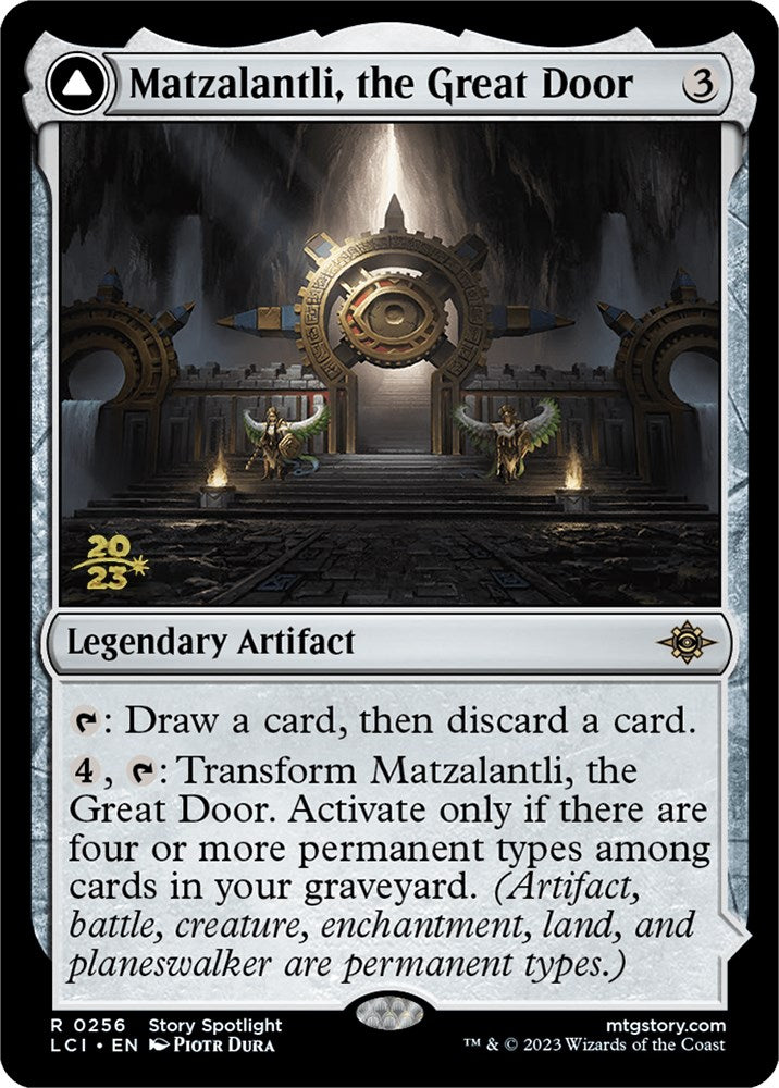 Matzalantli, the Great Door // The Core [The Lost Caverns of Ixalan Prerelease Cards] | Exor Games Truro