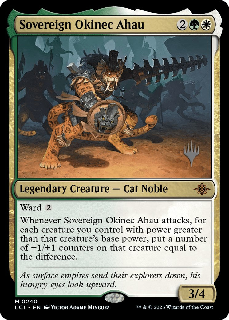 Sovereign Okinec Ahau (Promo Pack) [The Lost Caverns of Ixalan Promos] | Exor Games Truro