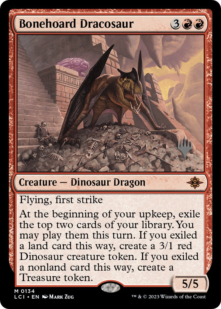 Bonehoard Dracosaur (Promo Pack) [The Lost Caverns of Ixalan Promos] | Exor Games Truro