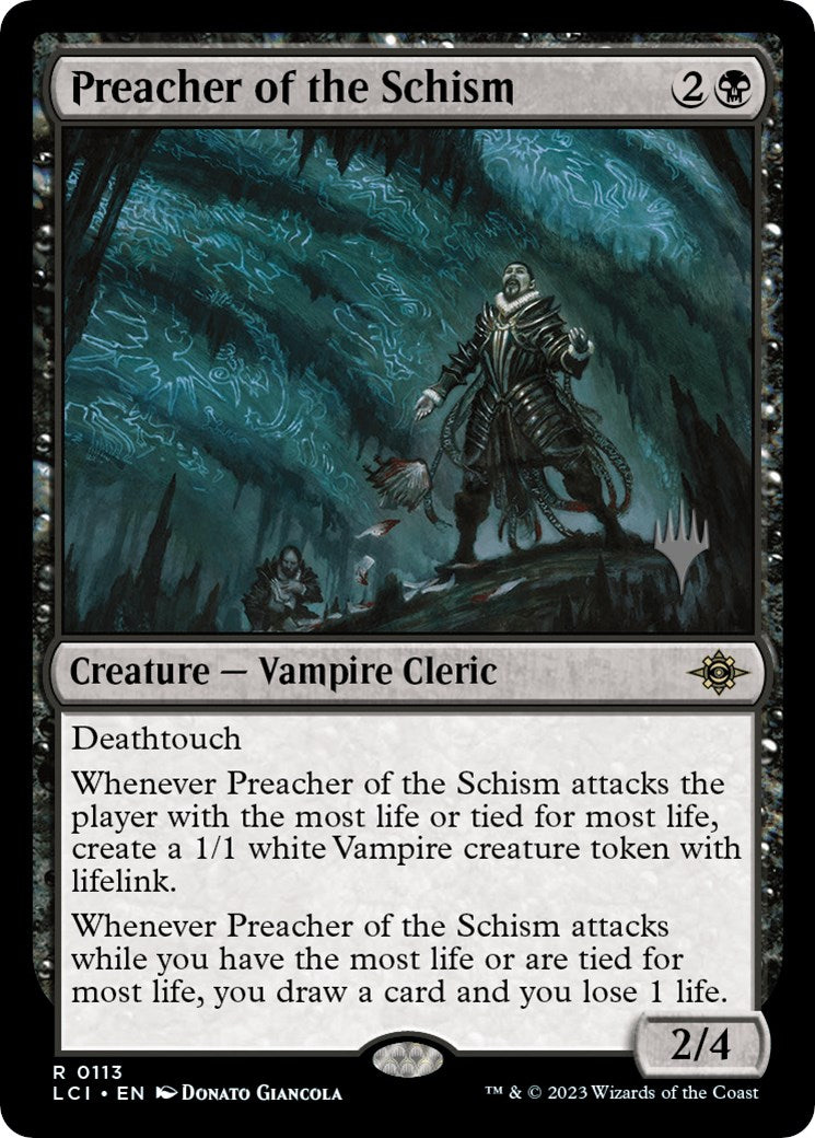 Preacher of the Schism (Promo Pack) [The Lost Caverns of Ixalan Promos] | Exor Games Truro