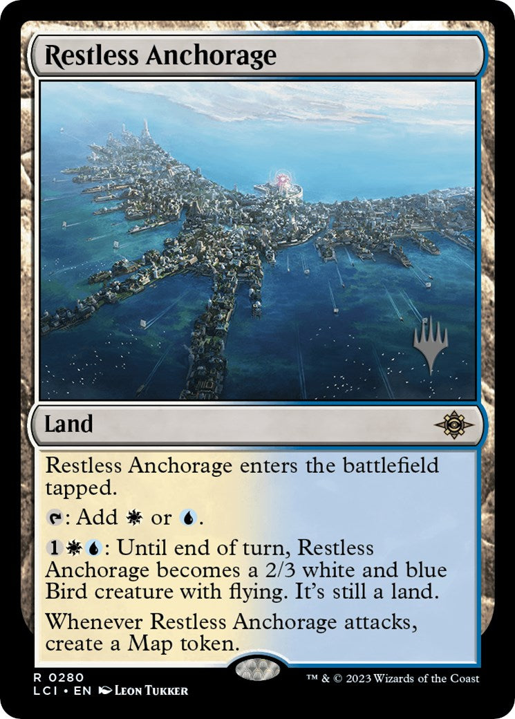 Restless Anchorage (Promo Pack) [The Lost Caverns of Ixalan Promos] | Exor Games Truro