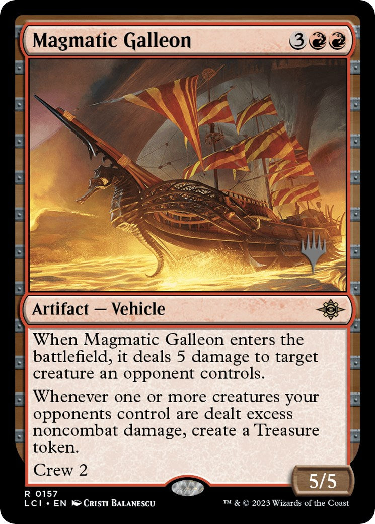 Magmatic Galleon (Promo Pack) [The Lost Caverns of Ixalan Promos] | Exor Games Truro