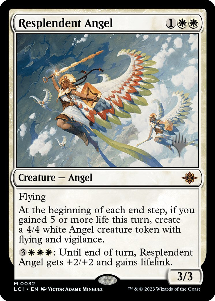 Resplendent Angel (Promo Pack) [The Lost Caverns of Ixalan Promos] | Exor Games Truro