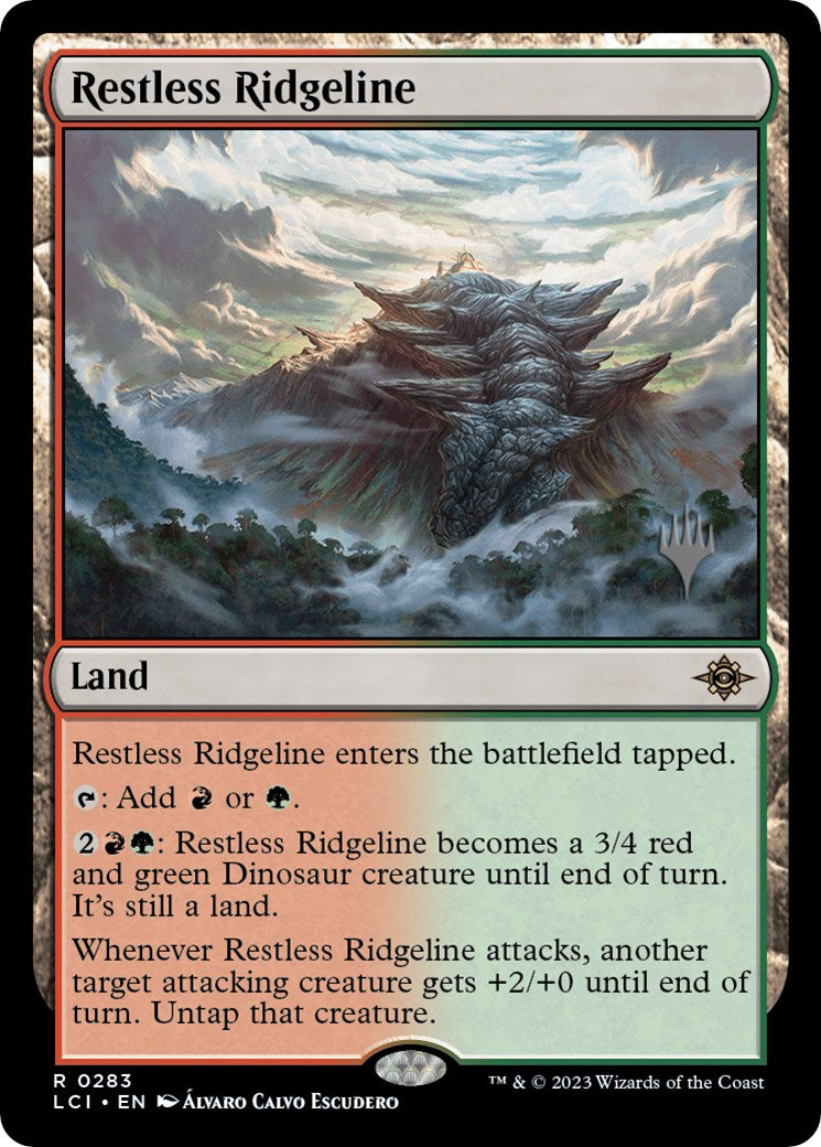 Restless Ridgeline (Promo Pack) [The Lost Caverns of Ixalan Promos] | Exor Games Truro