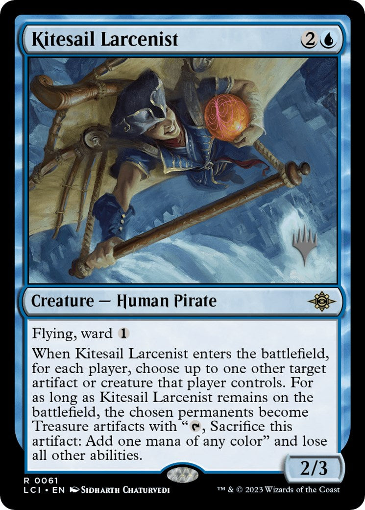 Kitesail Larcenist (Promo Pack) [The Lost Caverns of Ixalan Promos] | Exor Games Truro