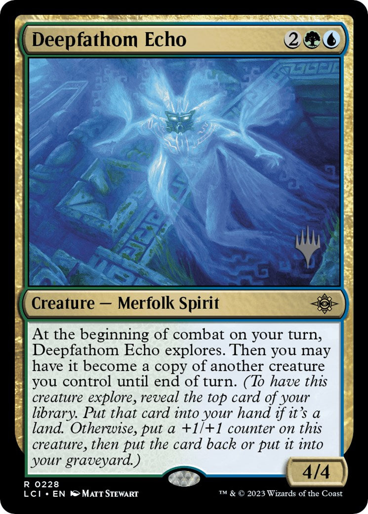 Deepfathom Echo (Promo Pack) [The Lost Caverns of Ixalan Promos] | Exor Games Truro