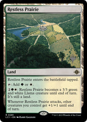 Restless Prairie (Promo Pack) [The Lost Caverns of Ixalan Promos] | Exor Games Truro