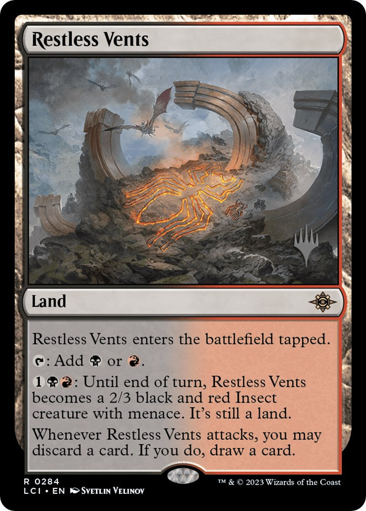Restless Vents (Promo Pack) [The Lost Caverns of Ixalan Promos] | Exor Games Truro