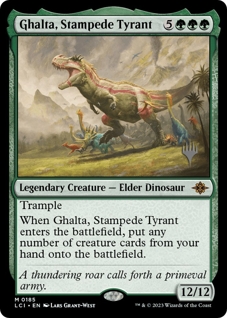 Ghalta, Stampede Tyrant (Promo Pack) [The Lost Caverns of Ixalan Promos] | Exor Games Truro