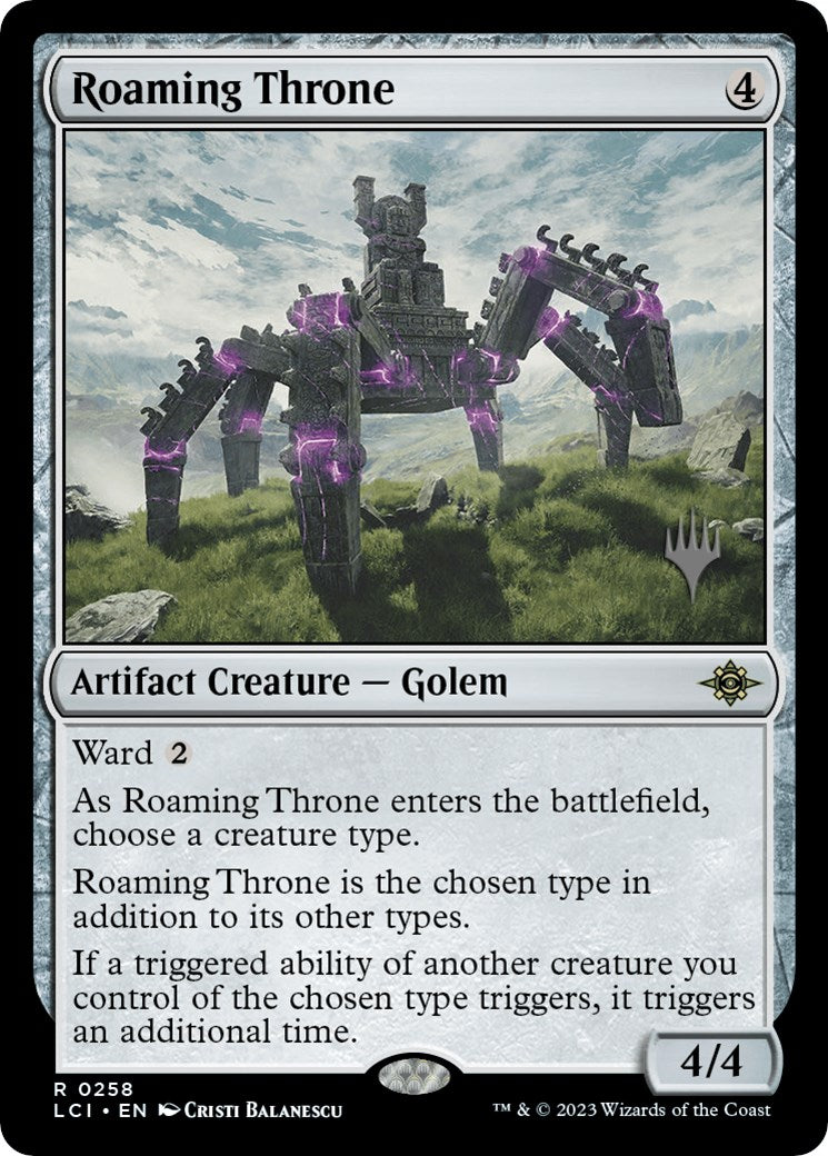 Roaming Throne (Promo Pack) [The Lost Caverns of Ixalan Promos] | Exor Games Truro