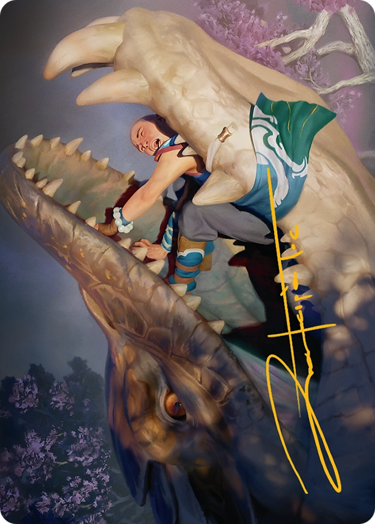 Jaws of Defeat Art Card (53/54) [Tarkir: Dragonstorm Art Series] | Exor Games Truro