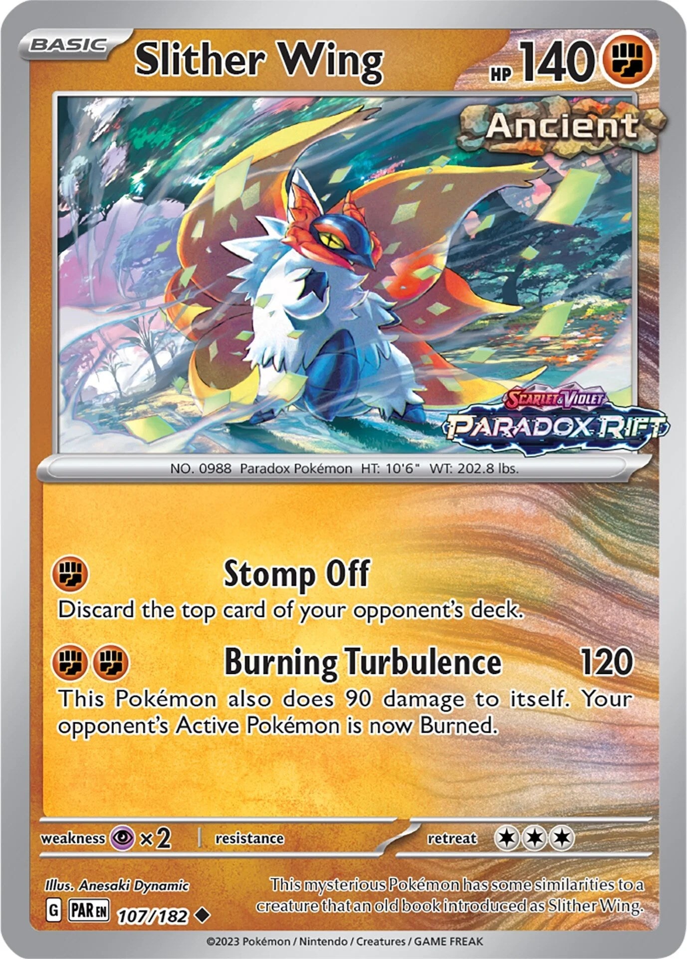 Slither Wing (107/182) (Store Exclusive Promo) [Miscellaneous Cards] | Exor Games Truro