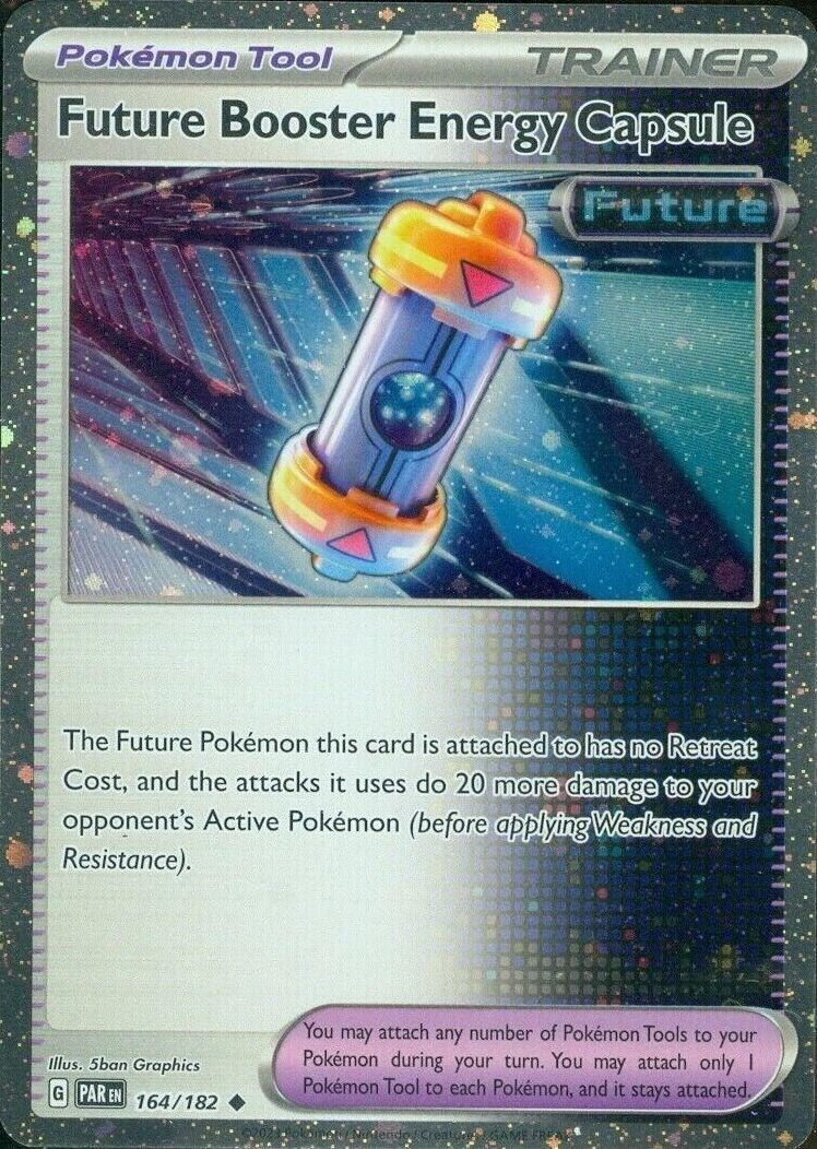 Future Booster Energy Capsule (164/182) (Cosmos Holo) [Scarlet & Violet: Paradox Rift] | Exor Games Truro