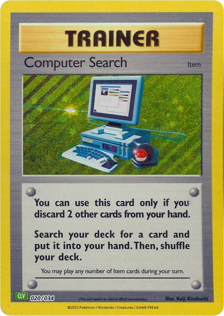 Computer Search (CLV) [Trading Card Game Classic] | Exor Games Truro