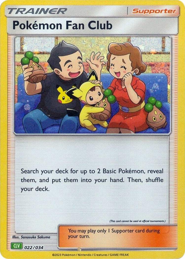 Pokemon Fan Club (CLV) [Trading Card Game Classic] | Exor Games Truro