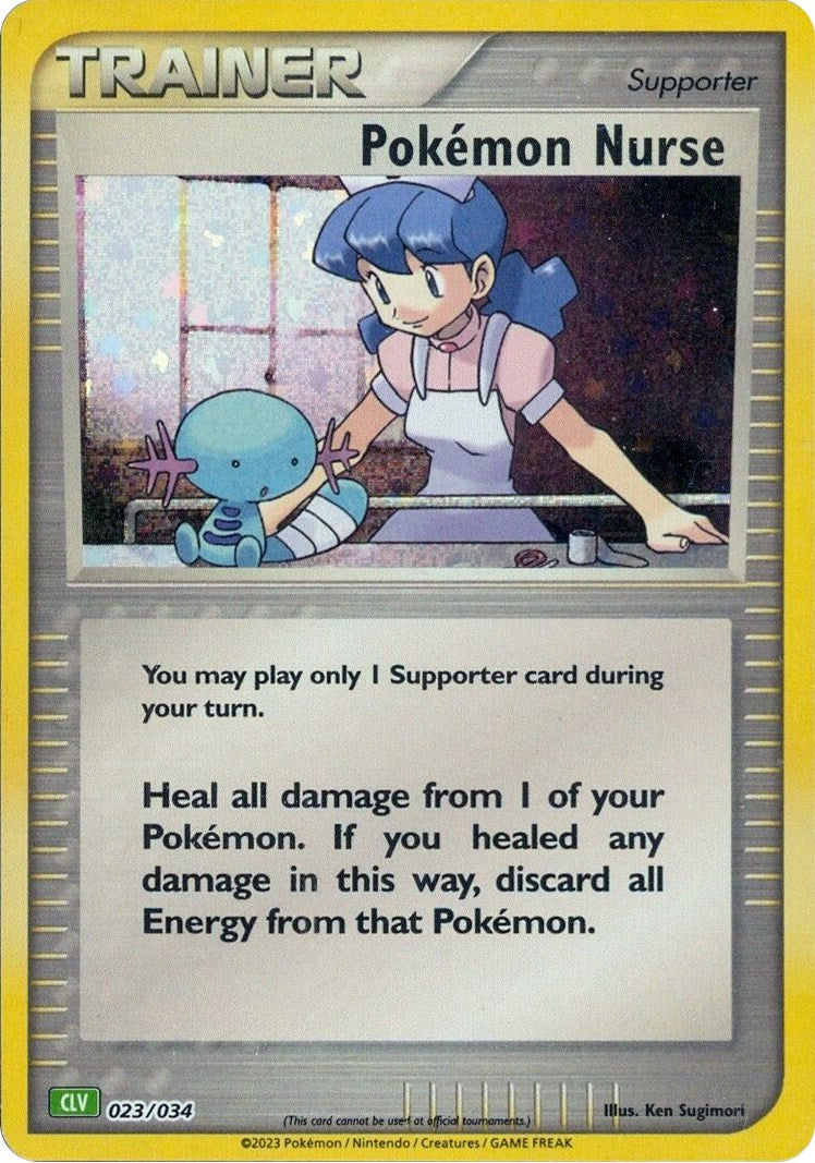 Pokemon Nurse (023/034) [Trading Card Game Classic] | Exor Games Truro