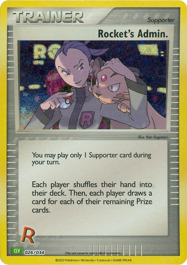 Rocket's Admin. (CLV) [Trading Card Game Classic] | Exor Games Truro
