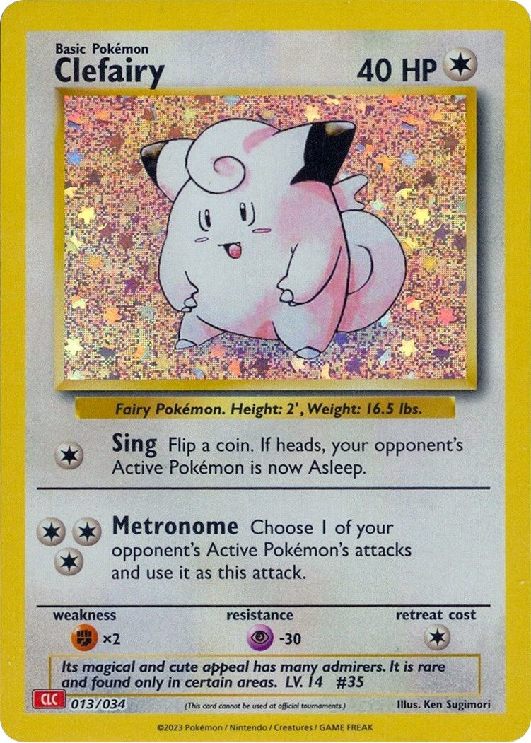 Clefairy [Trading Card Game Classic] | Exor Games Truro