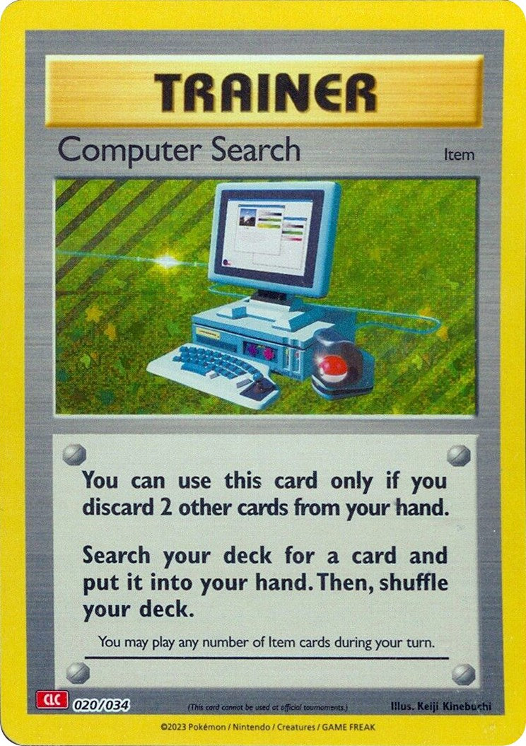 Computer Search (CLC) [Trading Card Game Classic] | Exor Games Truro
