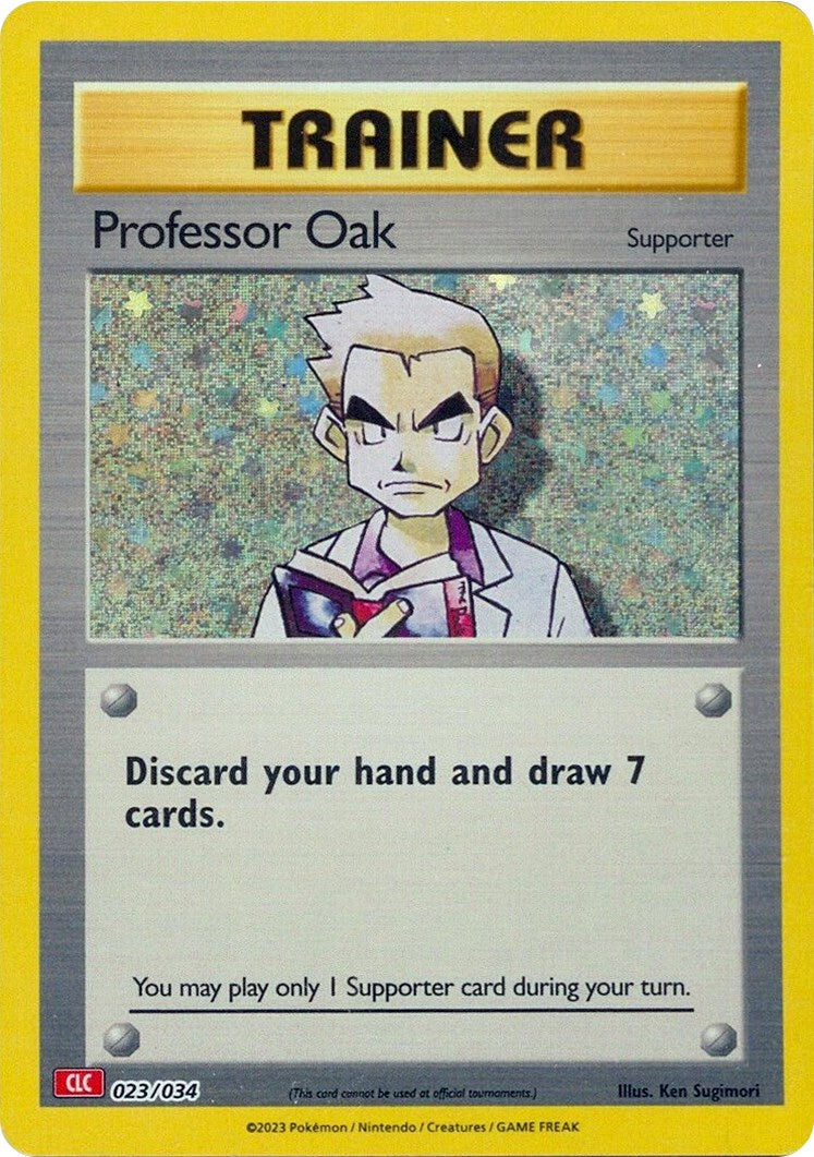 Professor Oak (CLC) [Trading Card Game Classic] | Exor Games Truro