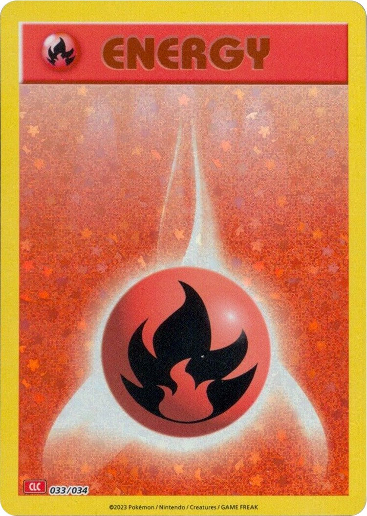 Basic Fire Energy [Trading Card Game Classic] | Exor Games Truro