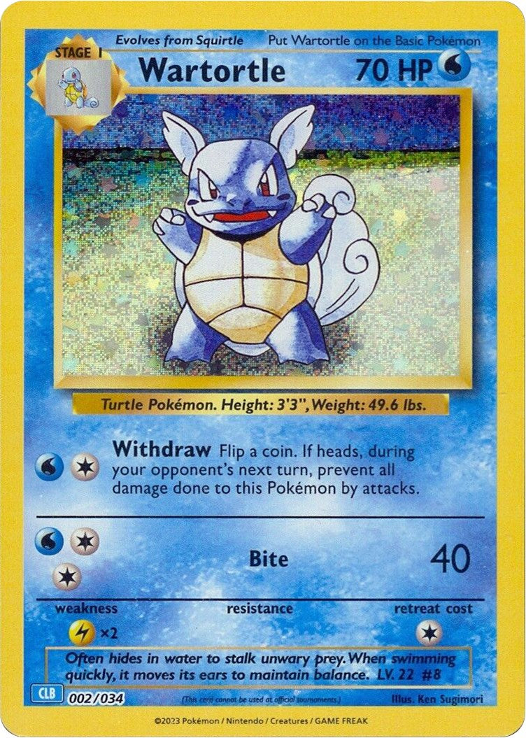 Wartortle [Trading Card Game Classic] | Exor Games Truro