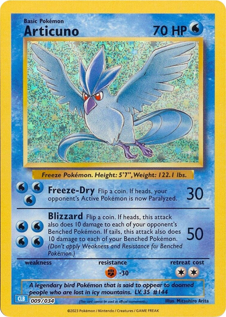 Articuno [Trading Card Game Classic] | Exor Games Truro