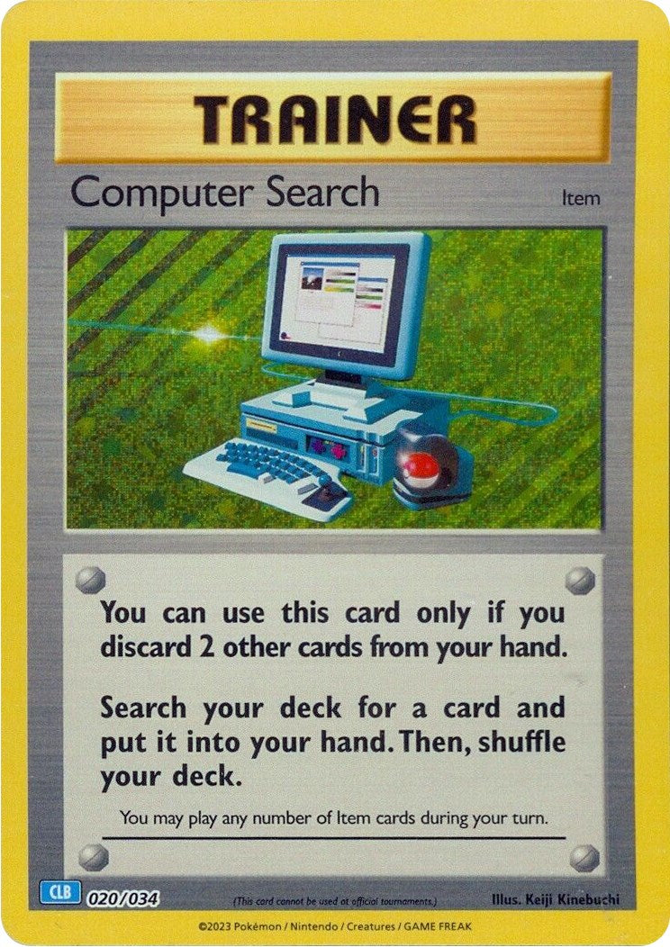 Computer Search (CLB) [Trading Card Game Classic] | Exor Games Truro