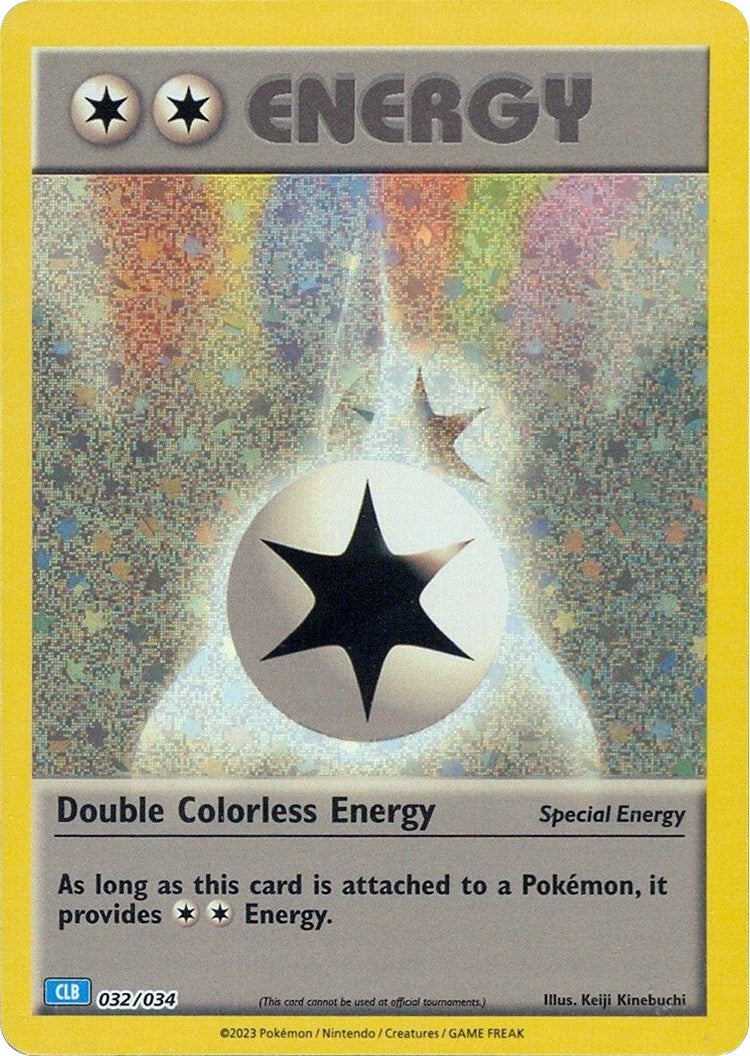 Double Colorless Energy (CLB) [Trading Card Game Classic] | Exor Games Truro